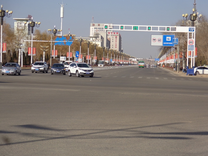 白银城区诚信大道道路改造项目