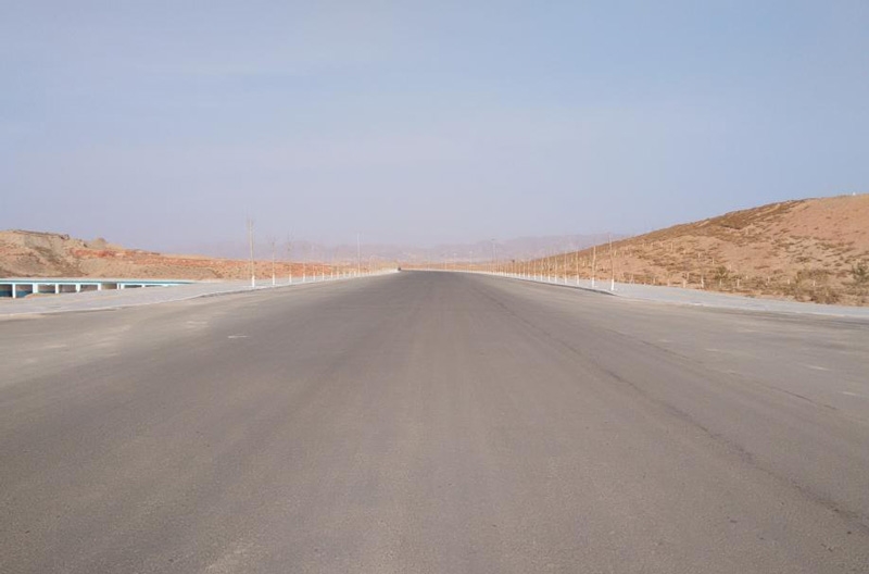 白银市刘川工业园道路